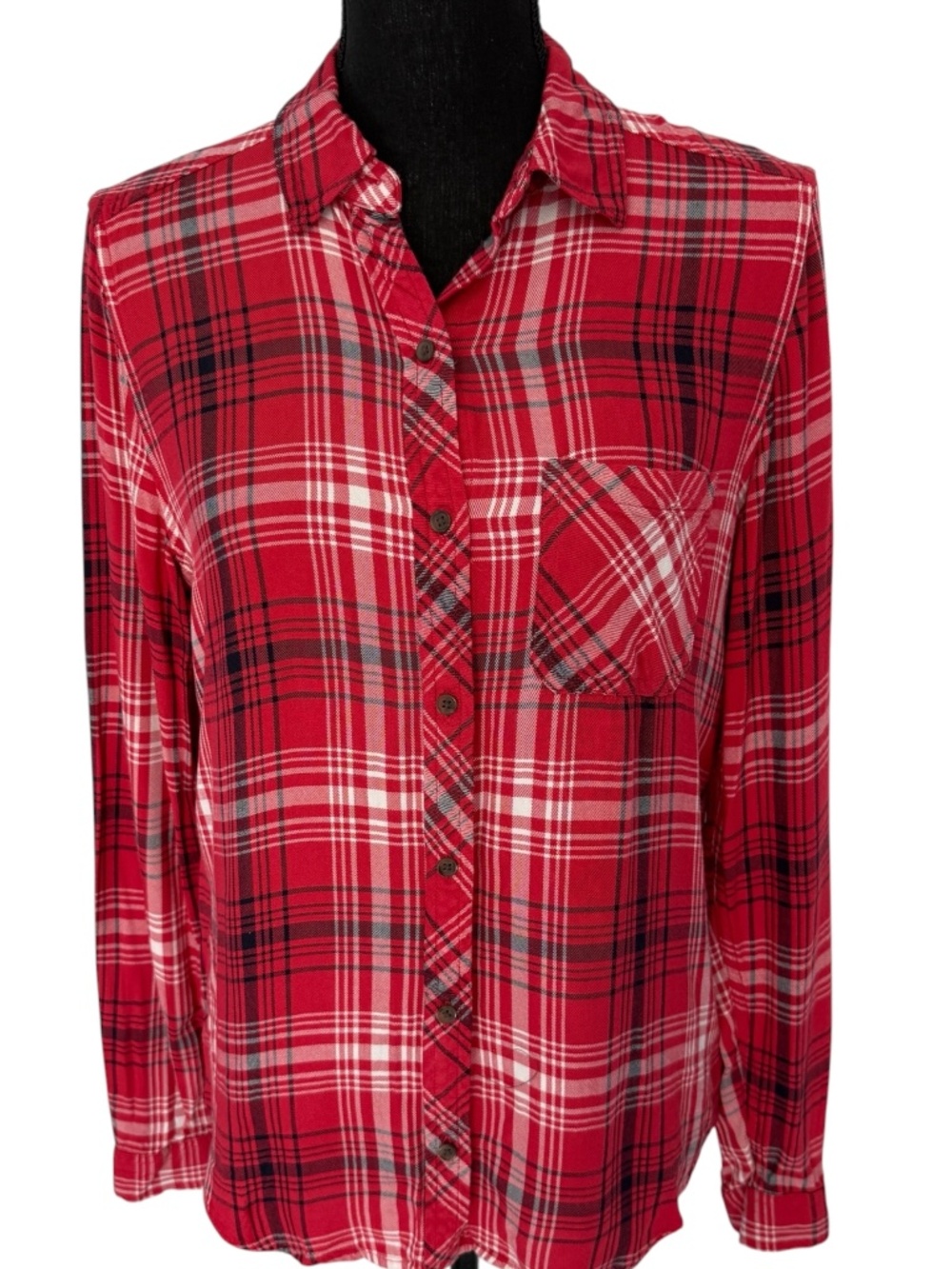 UNIVERSAL THREAD Flannel Shirt, Size Small